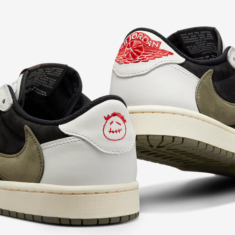Air Jordan 1 Low X Travis Scott "Olive"