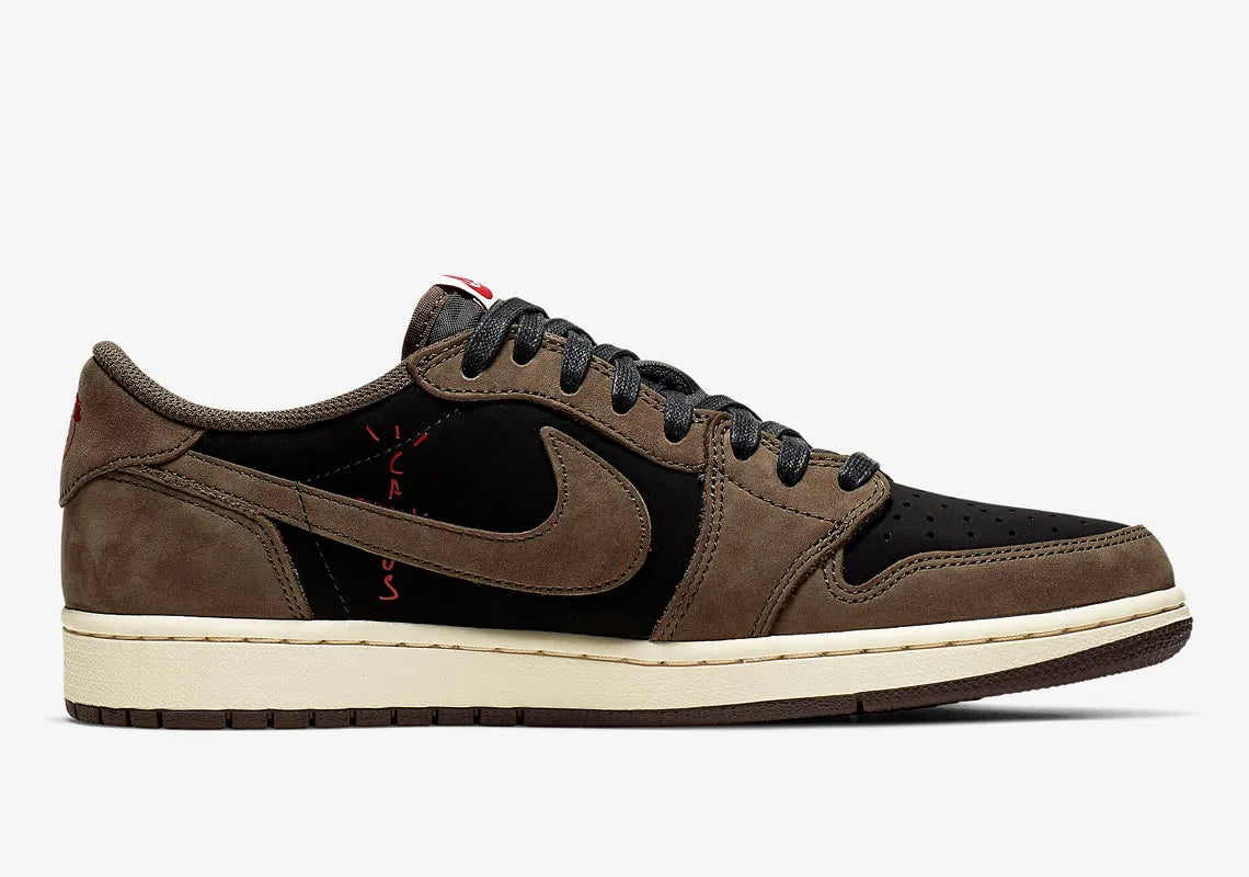 Air Jordan 1 Low OG X Travis Scott "Mocha"