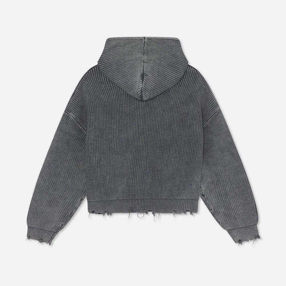 New Light Dark Buzz Knit Zipper