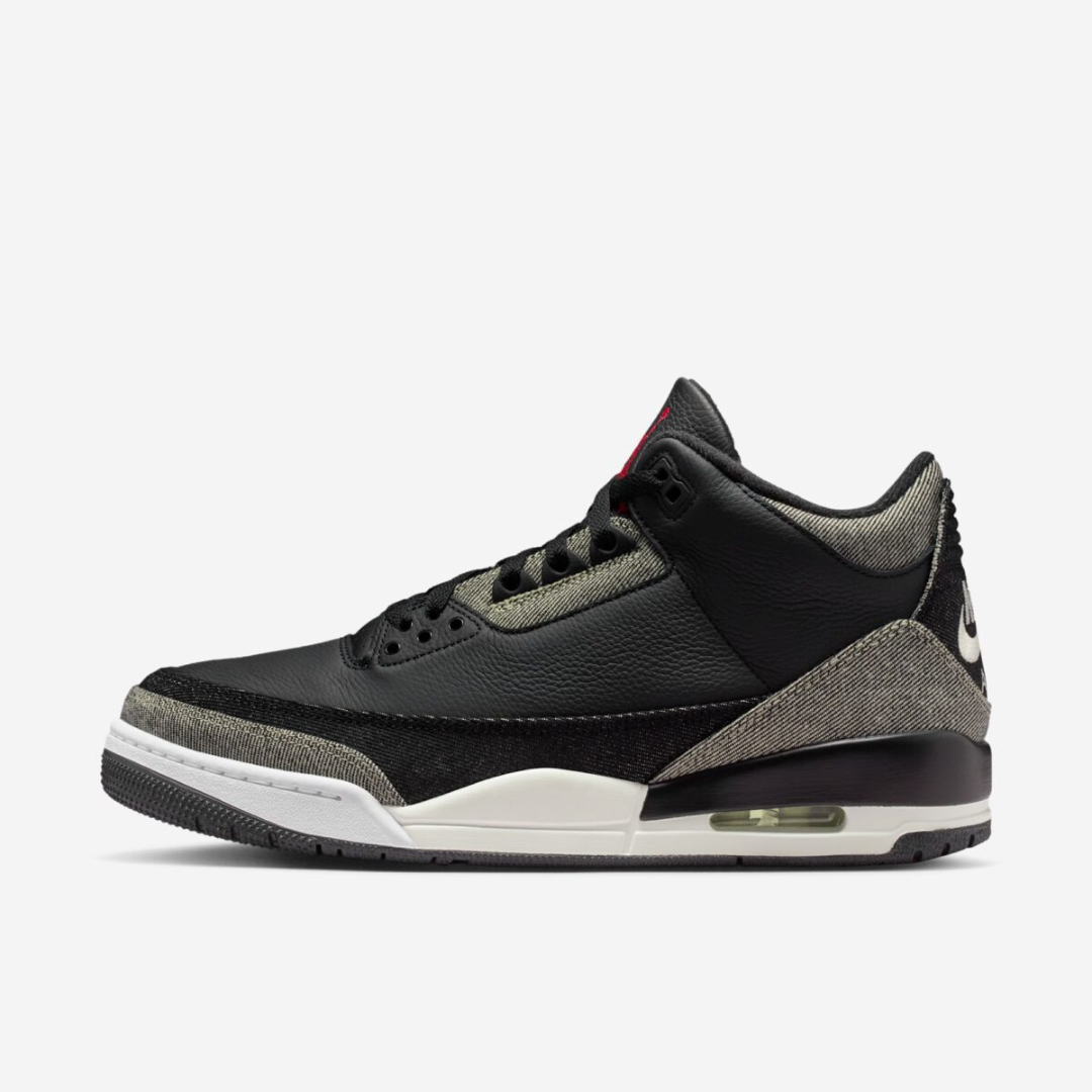 Jordan Retro 3 x Levis "Black Denim"