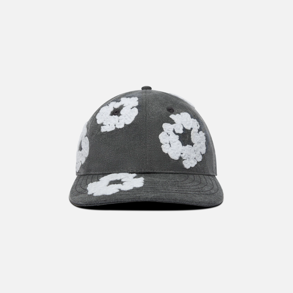 Denim Tears Cotton Wreath Dyed Cap Grey