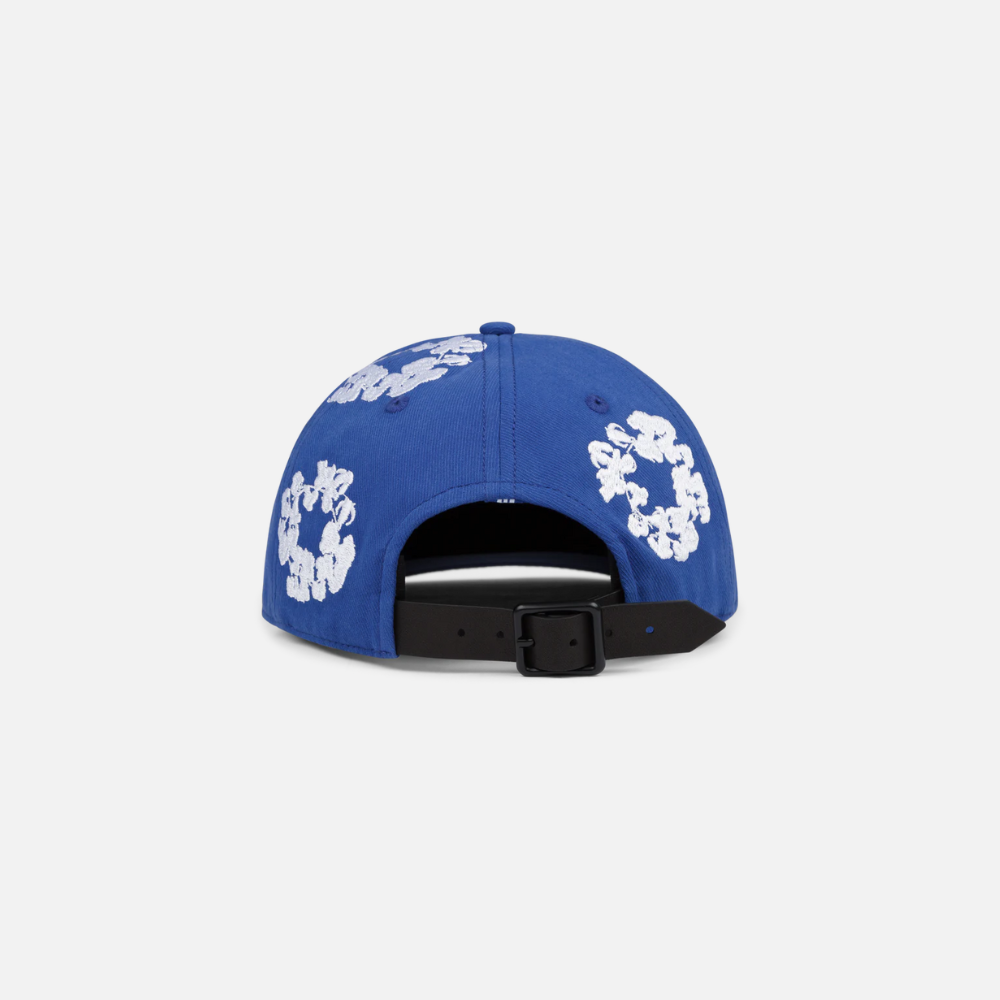 Denim Tears Cotton Wreath Dyed Cap Blue