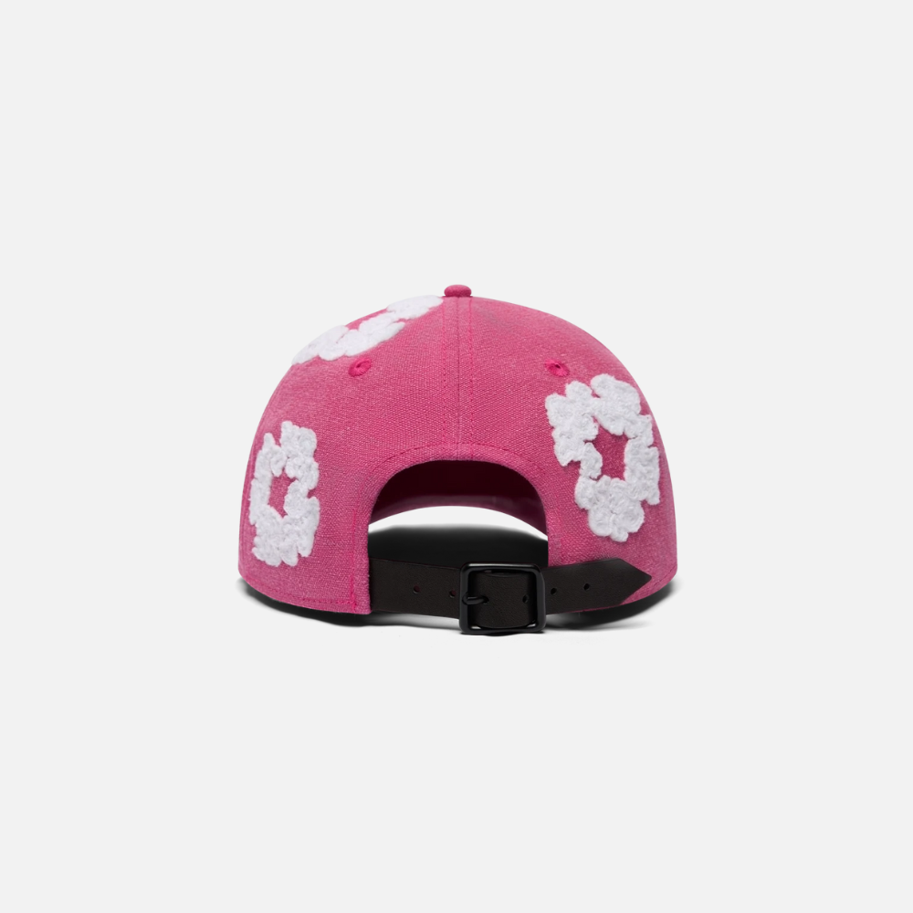 Denim Tears Cotton Wreath Dyed Cap Pink
