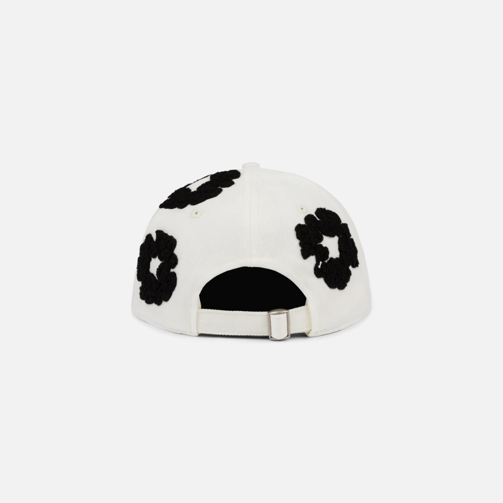 Denim Tears Cotton Wreath Dyed Cap White