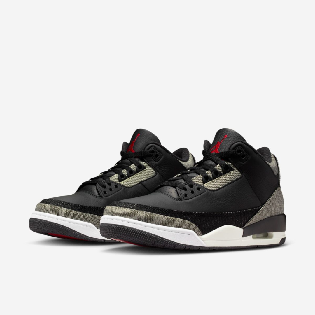 Jordan Retro 3 x Levis "Black Denim"