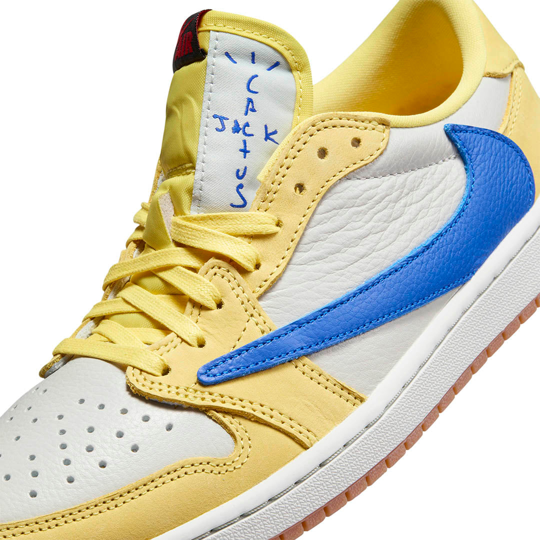 Air Jordan 1 Low X Travis Scott “Canary Yellow” womens