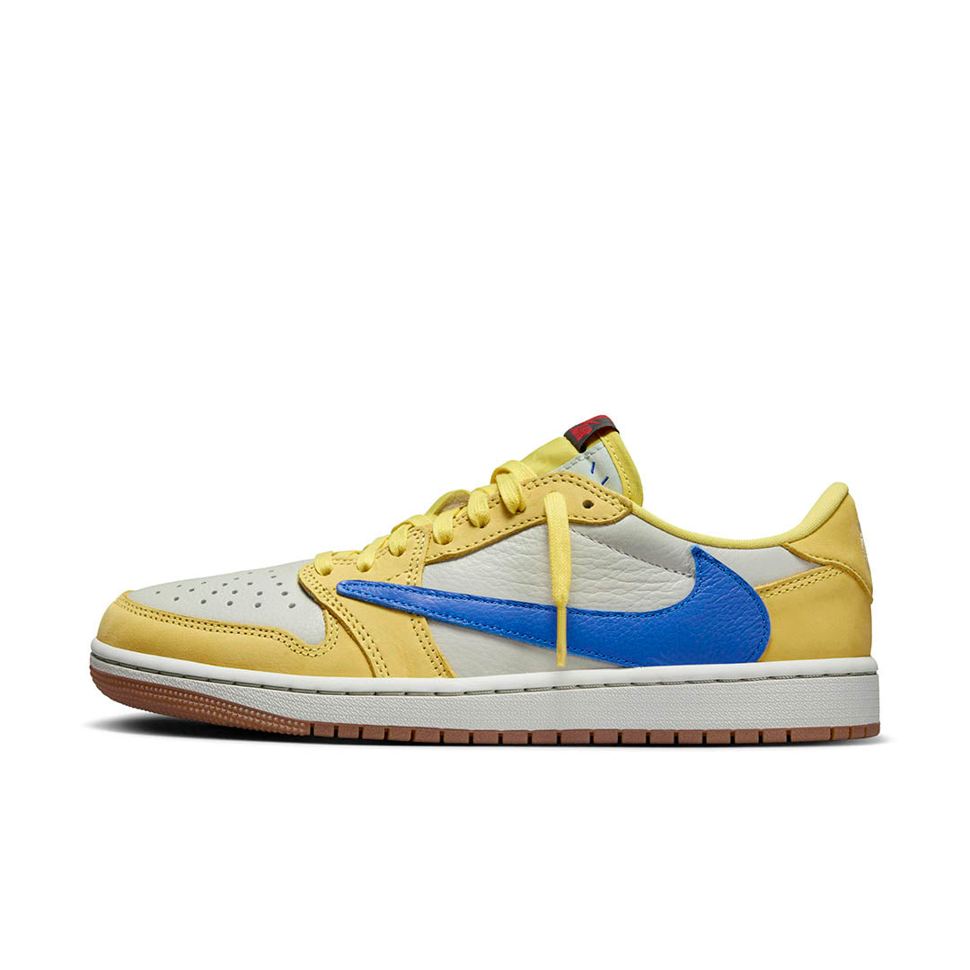 Air Jordan 1 Low X Travis Scott “Canary Yellow” womens