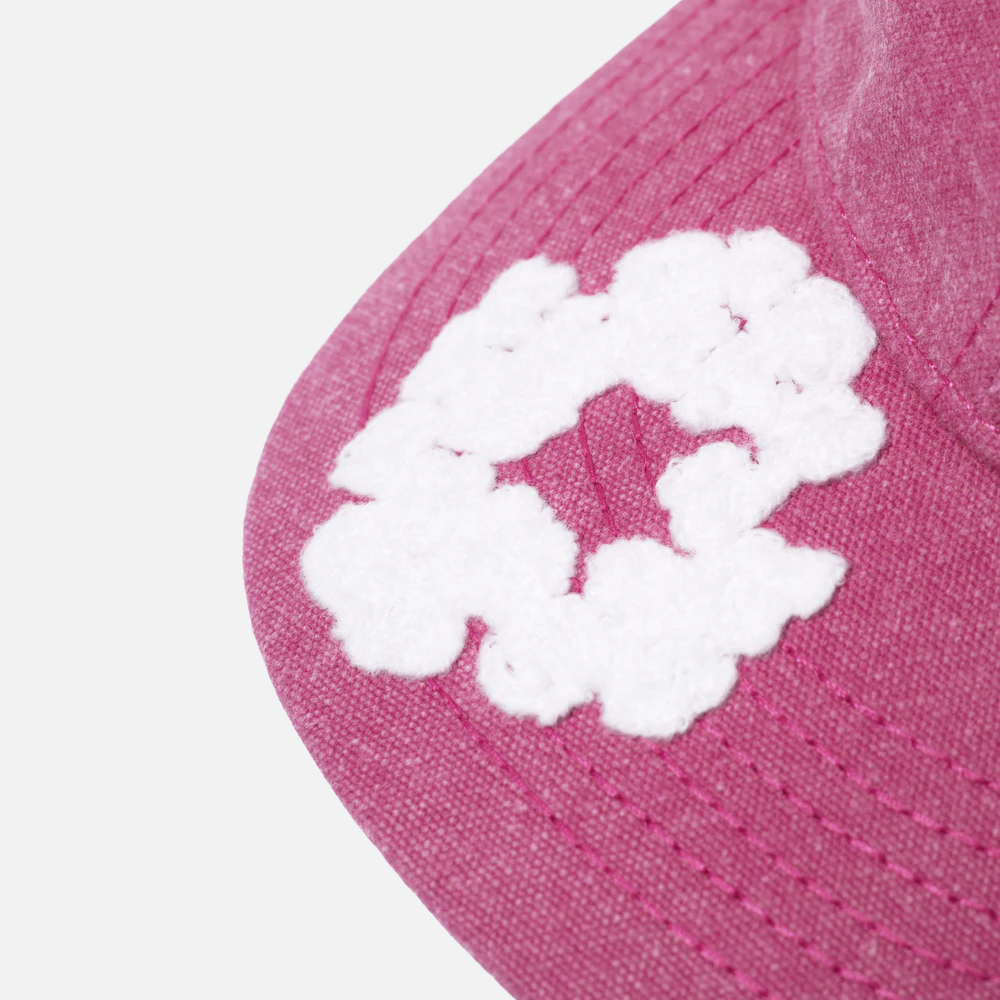 Denim Tears Cotton Wreath Dyed Cap Pink