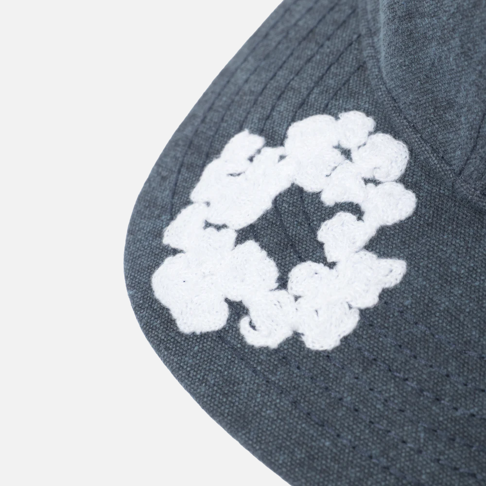 Denim Tears Cotton Wreath Dyed Cap Navy