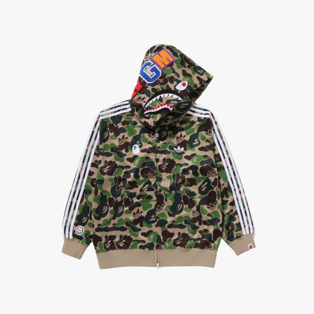Hoddie Zip Camo Adidas x Bape