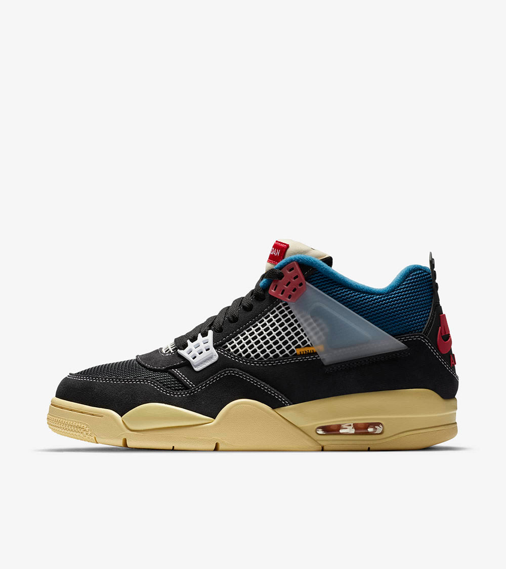 Jordan Retro 4 x Union “Off Noir”