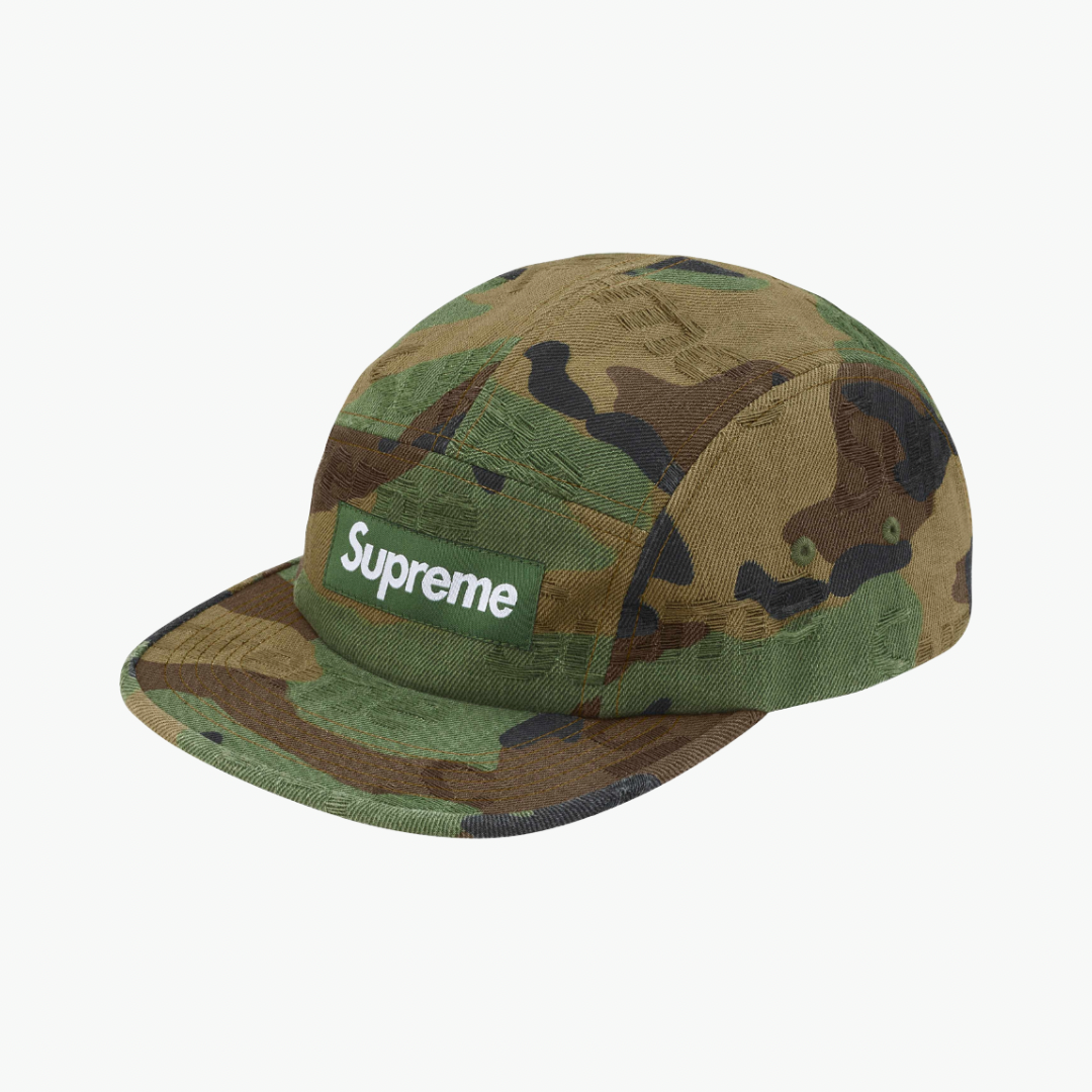 Supreme Jacquard Logos Camo Cap