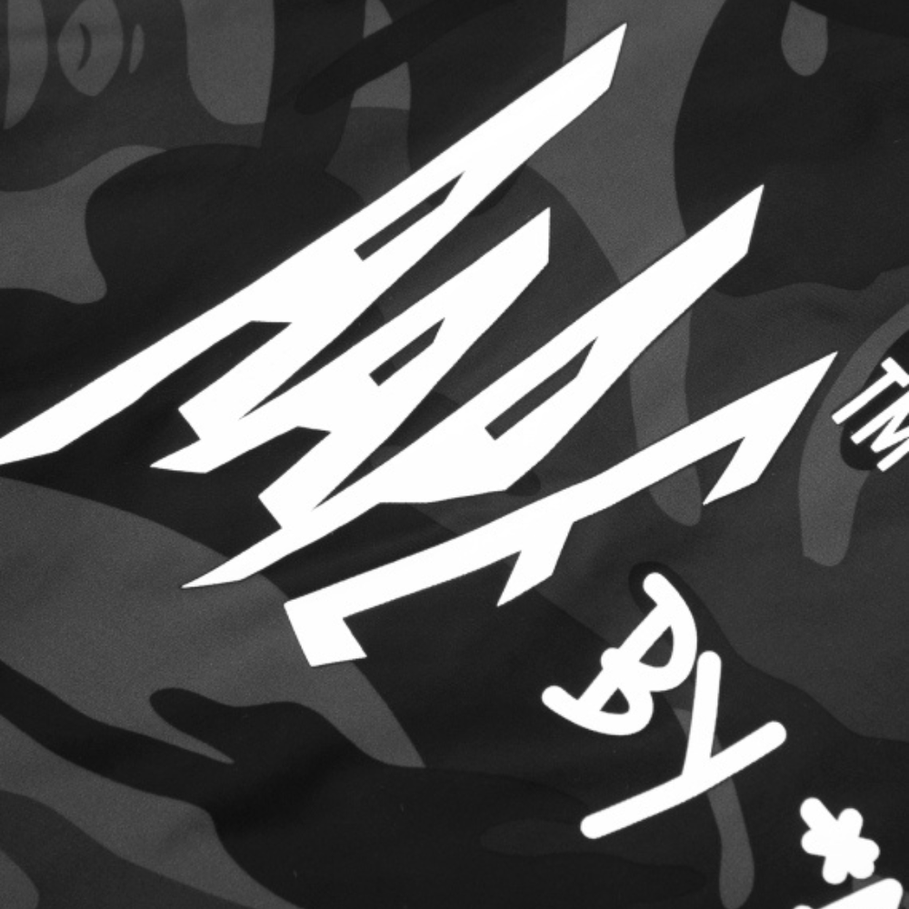 Bape Moonface camo lightweight jacket