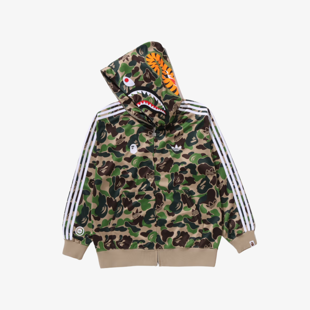 Hoddie Zip Camo Adidas x Bape