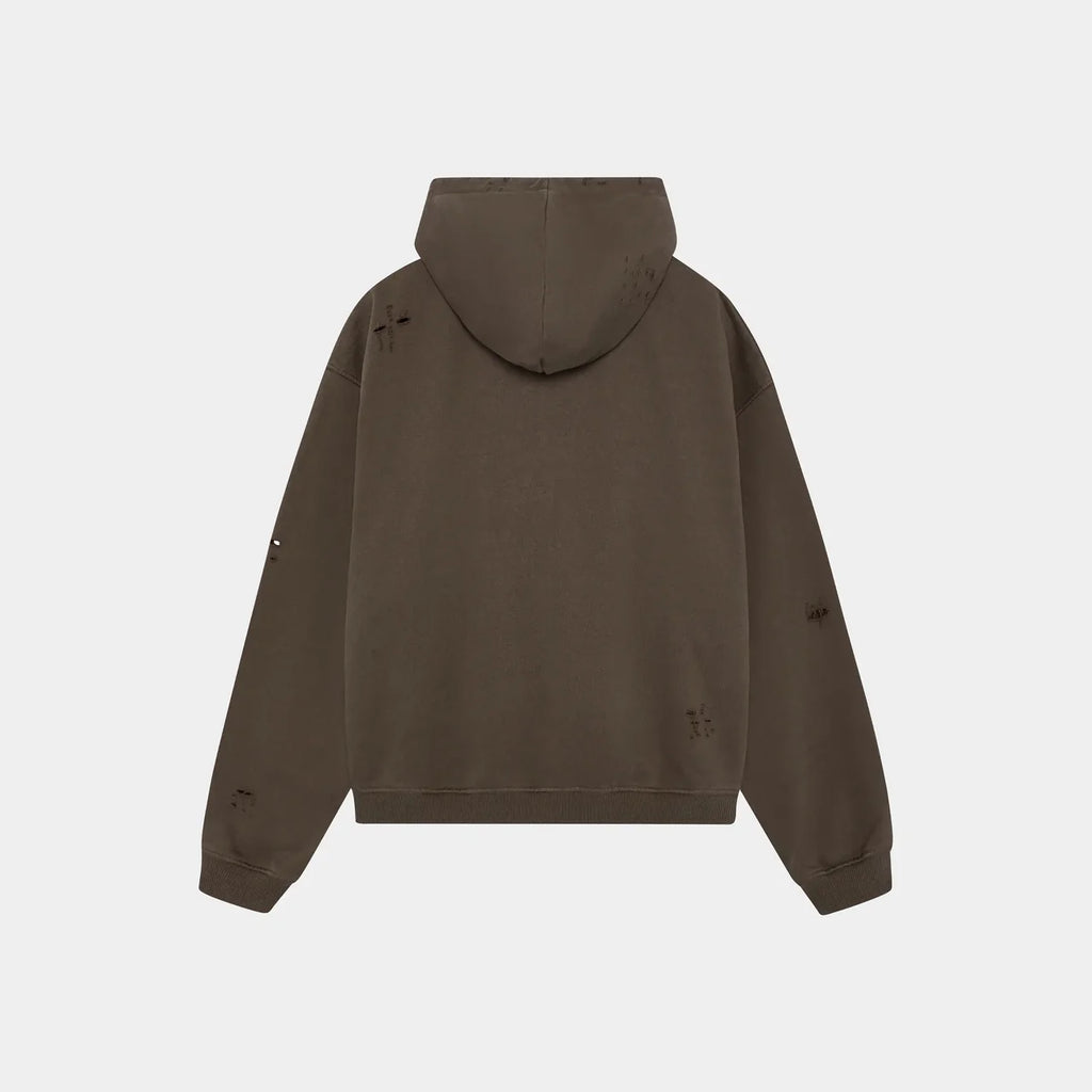 Fawn Hoddie Boxy Full Zip