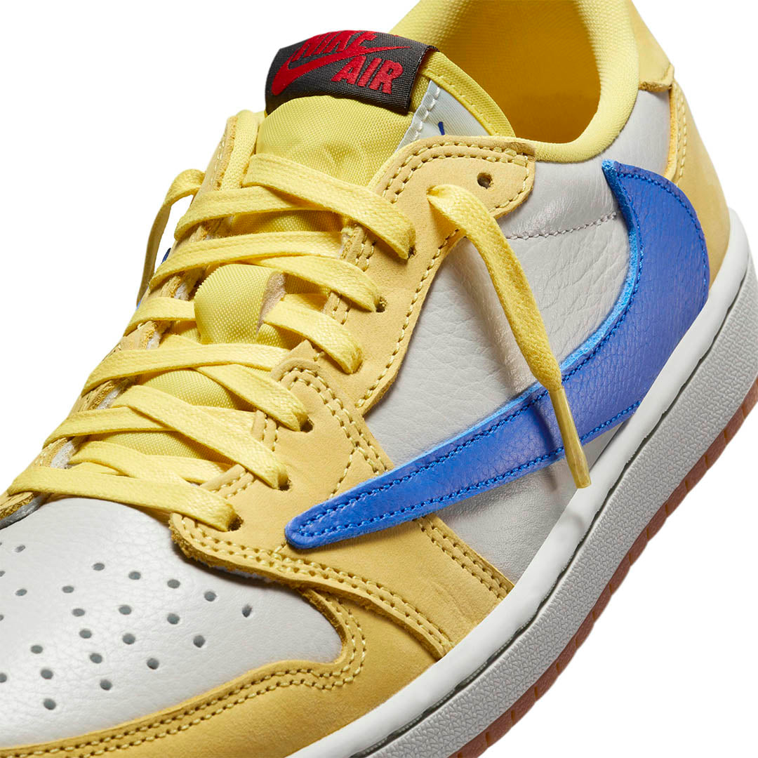 Air Jordan 1 Low X Travis Scott “Canary Yellow” womens
