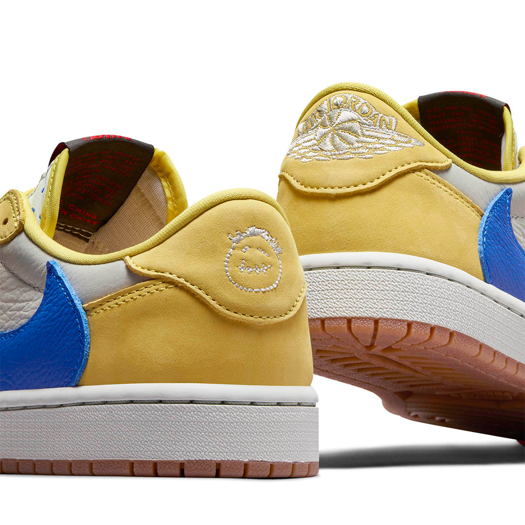 Air Jordan 1 Low X Travis Scott “Canary Yellow” womens