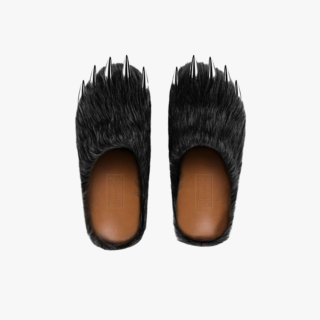 Bravest Studios Black Bear Claw Mules – SUNNER