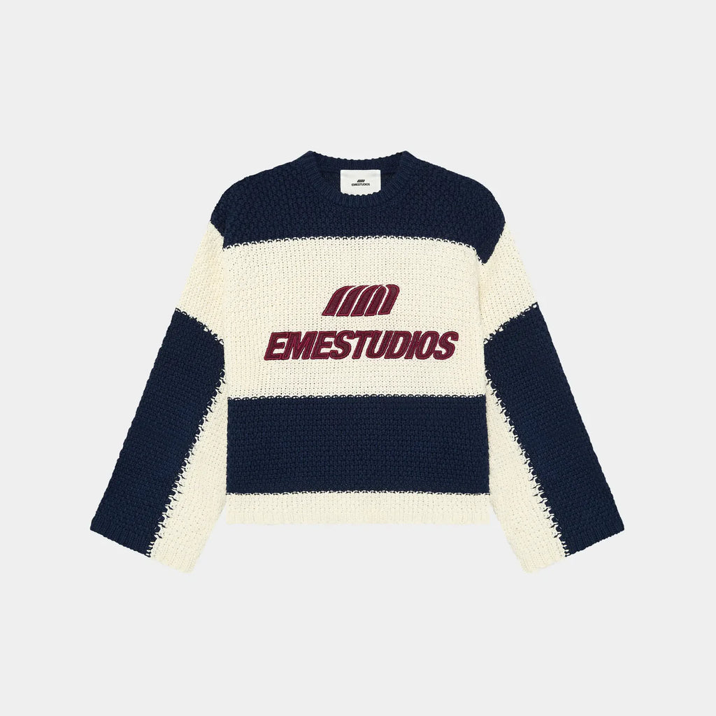 Layr Navy Knit Sweater