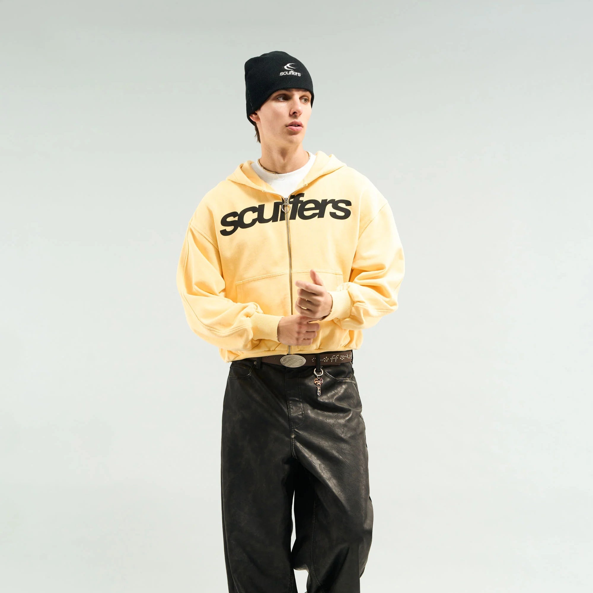Scuffers Essential Yellow Zipper