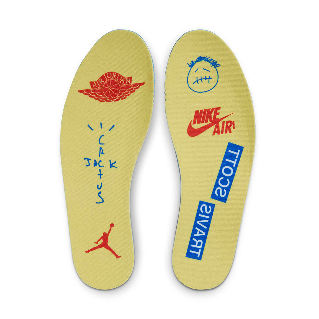Air Jordan 1 Low X Travis Scott “Canary Yellow” womens