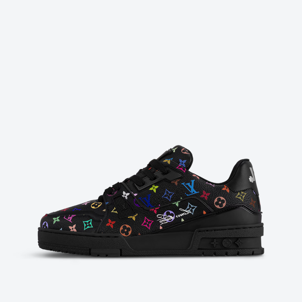 Louis Vuitton Trainer x Murakami "Black"