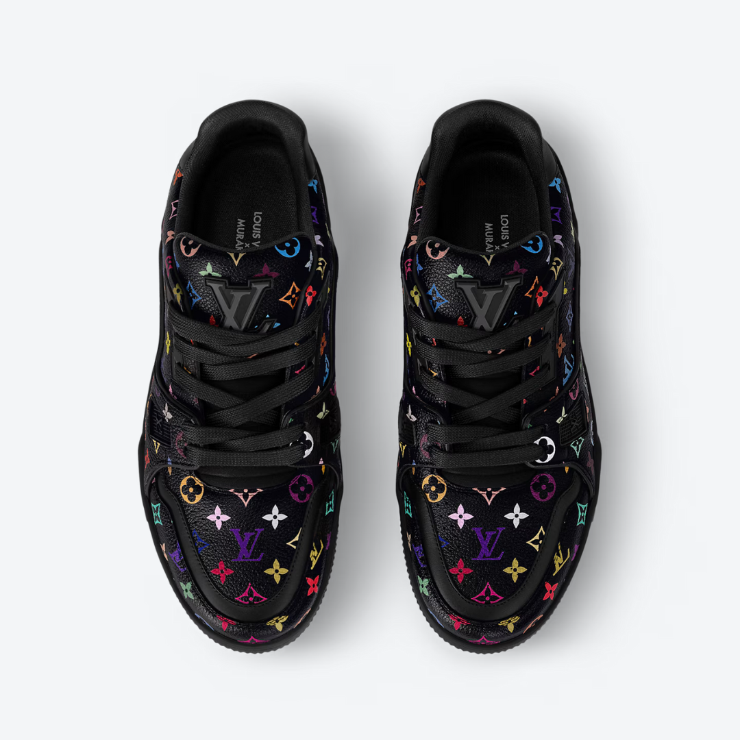 Louis Vuitton Trainer x Murakami "Black"