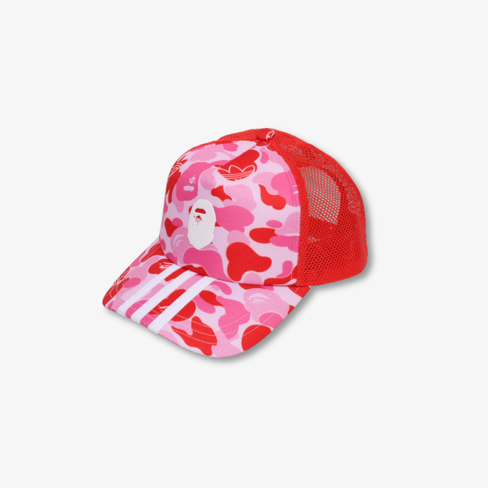 Cap Adidas x Bape Camo Pink