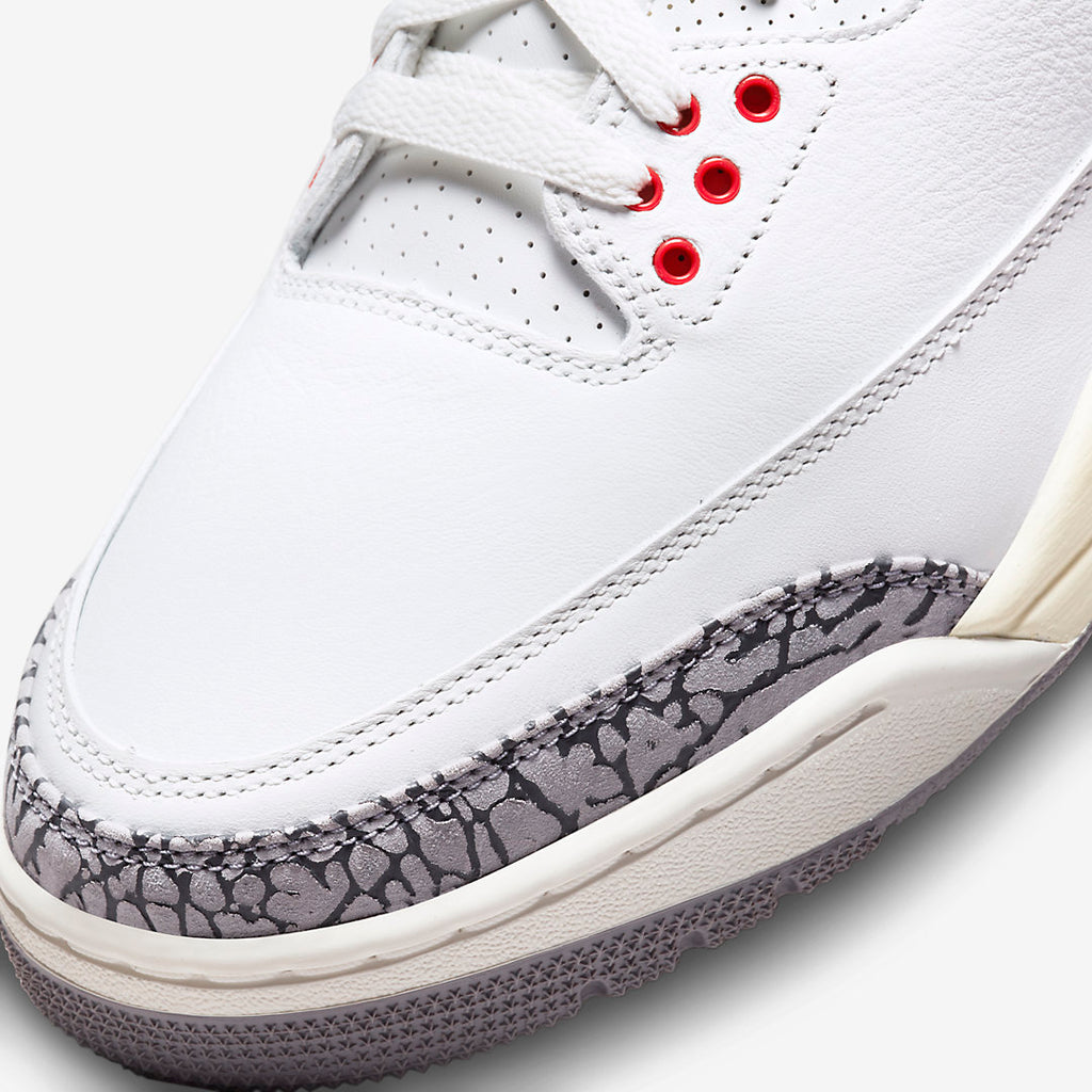 Jordan Retro 3 White Cement “Reimagined”