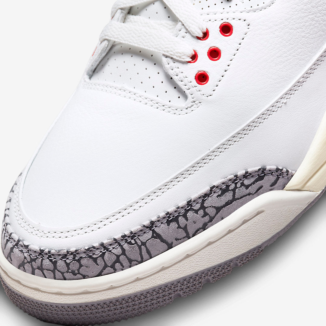 Jordan Retro 3 White Cement “Reimagined”