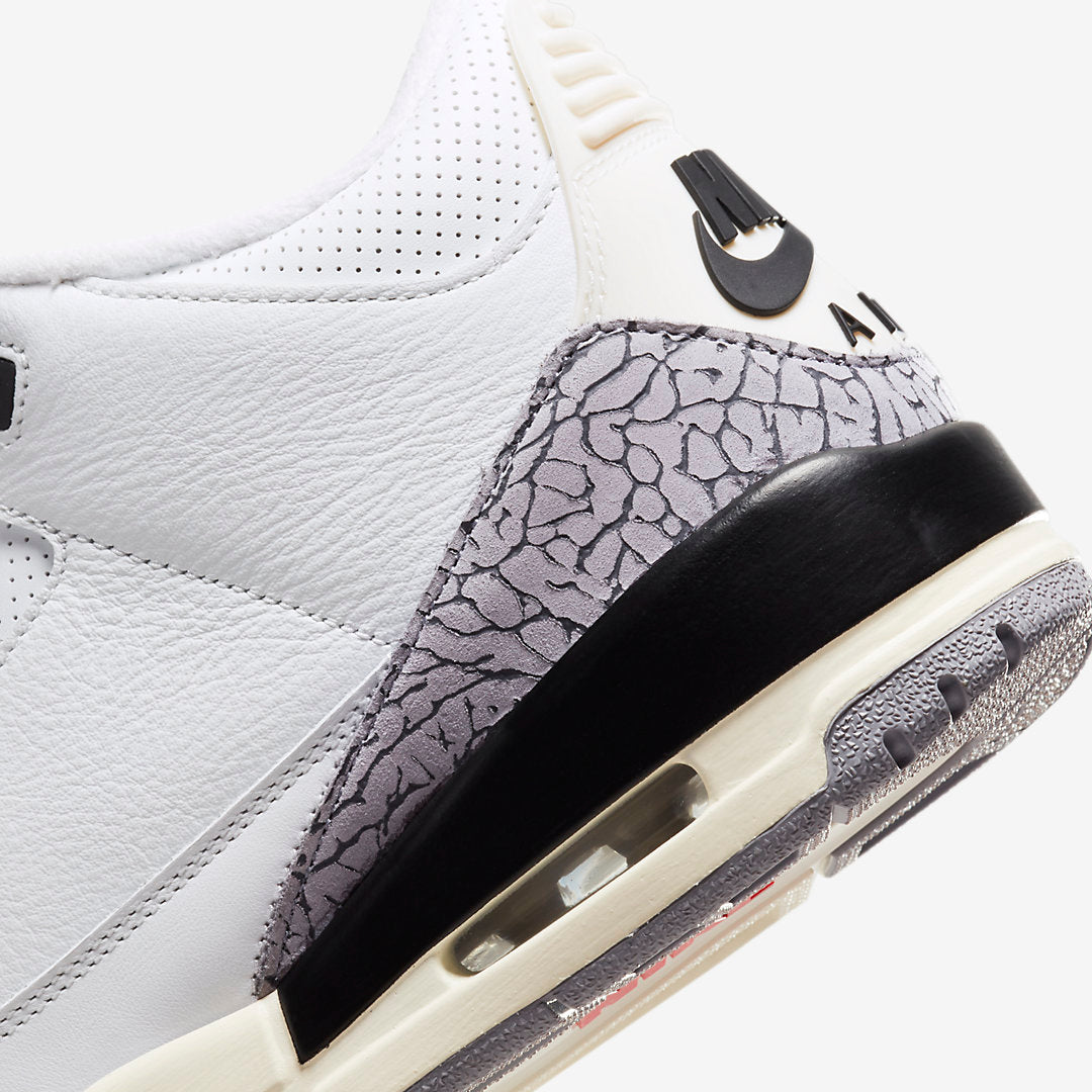 Jordan Retro 3 White Cement “Reimagined”