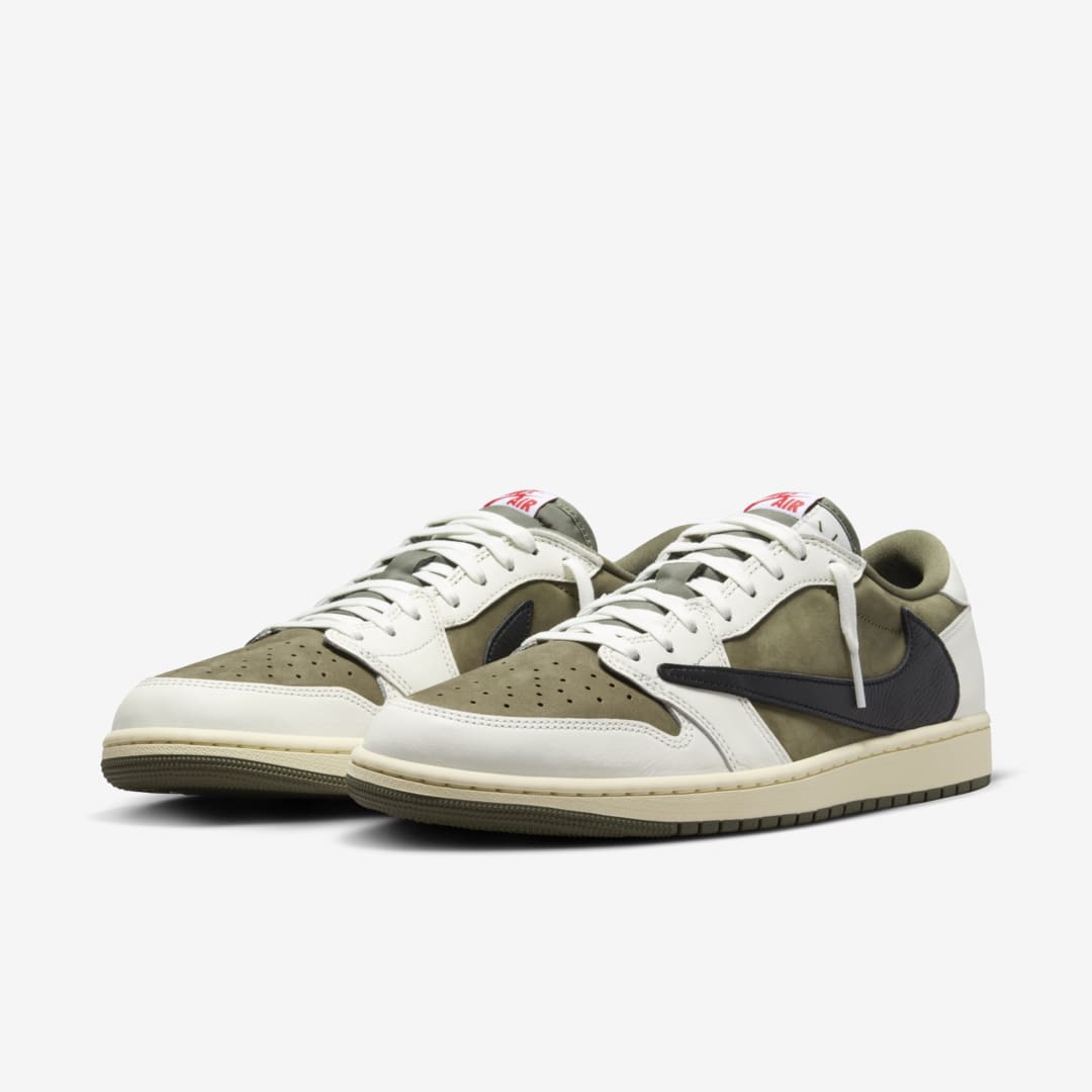 Air Jordan 1 Low X Travis Scoot “Medium Olive”
