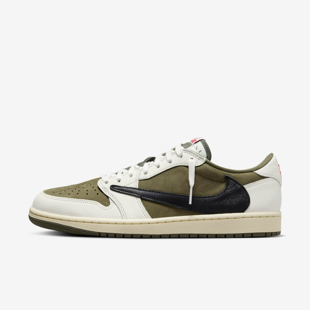 Air Jordan 1 Low X Travis Scoot “Medium Olive”