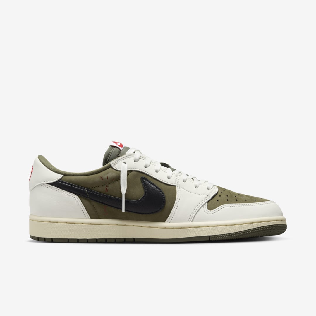 Air Jordan 1 Low X Travis Scoot “Medium Olive”