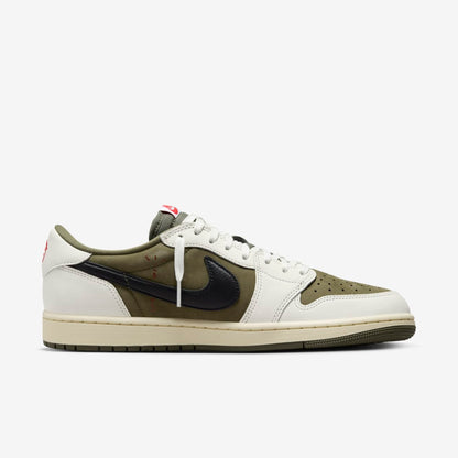 AIR JORDAN 1 LOW X TRAVIS SCOTT “MEDIUM OLIVE”