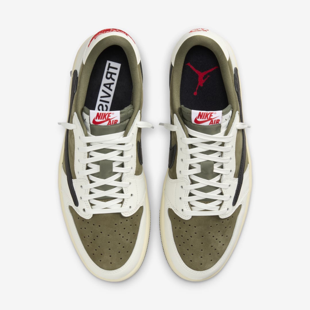 Air Jordan 1 Low X Travis Scoot “Medium Olive”