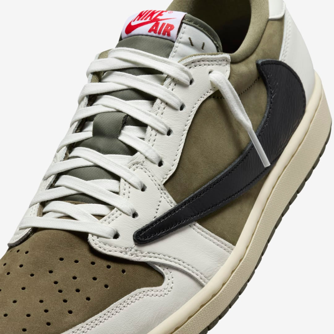 Air Jordan 1 Low X Travis Scoot “Medium Olive”