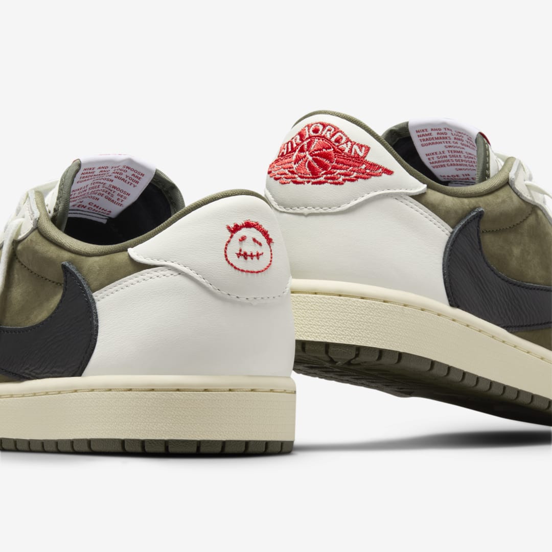 Air Jordan 1 Low X Travis Scoot “Medium Olive”