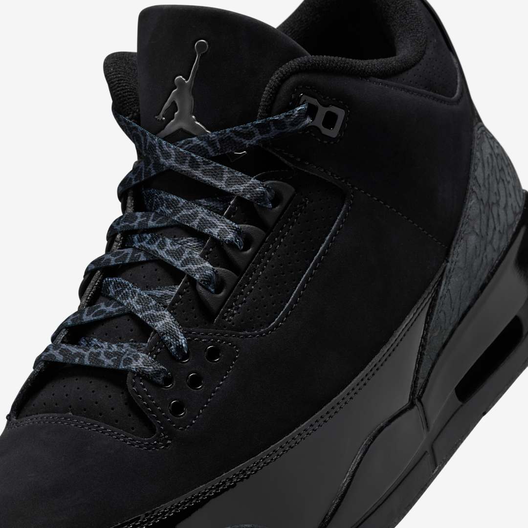 Jordan Retro 3 Black Cat 2025