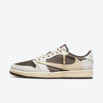 JORDAN 1 LOW OG X TRAVIS SCOTT “REVERSE MOCHA”