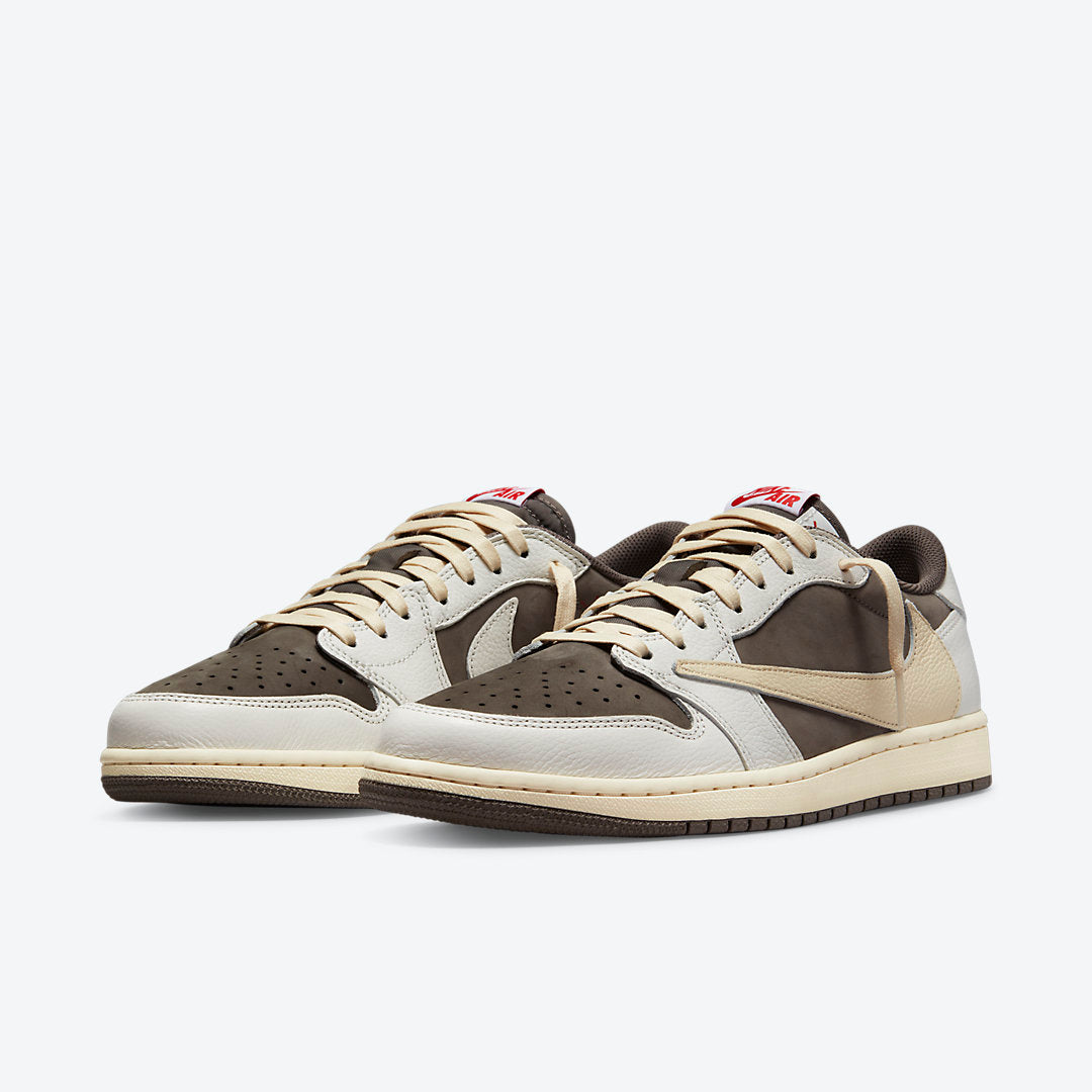 JORDAN 1 LOW OG X TRAVIS SCOTT “REVERSE MOCHA”