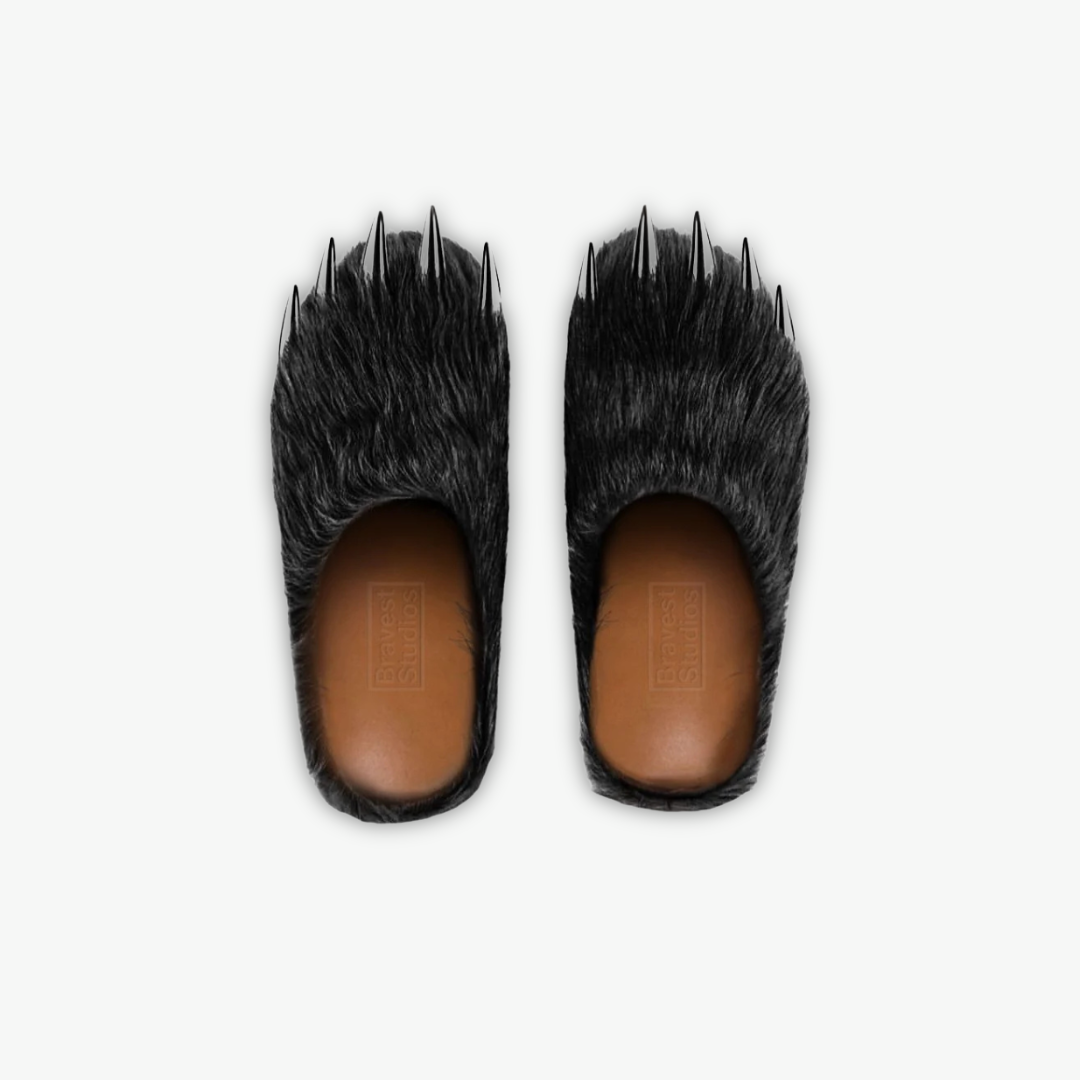 Bravest Studios Black Bear Claw Mules