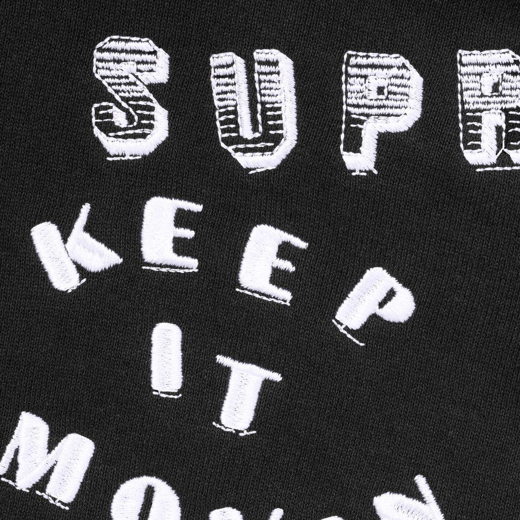 Supreme Too Deadly Hooded Sweatshirt Black