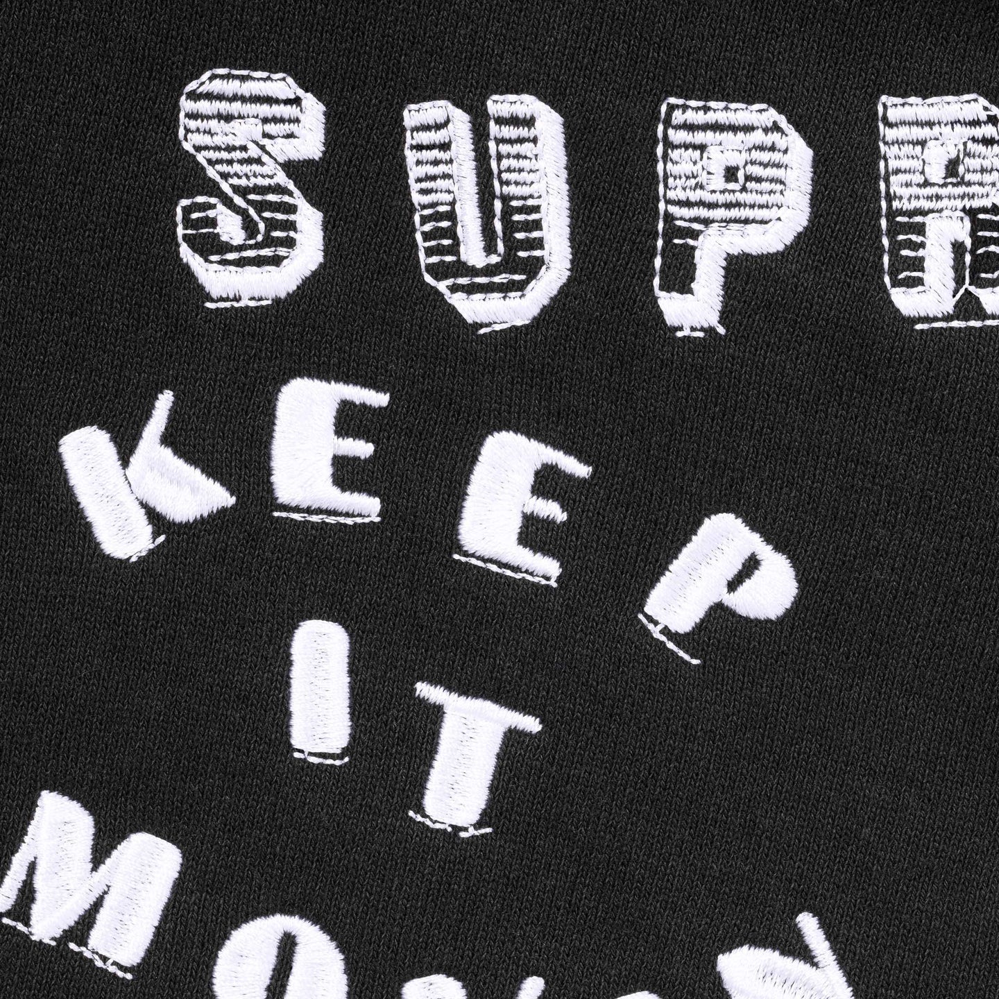 Supreme Too Deadly Hooded Sweatshirt Black