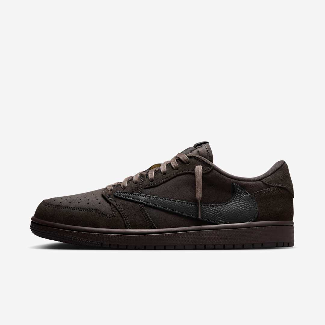Air Jordan 1 Low X Travis Scott "Velvet Brown"