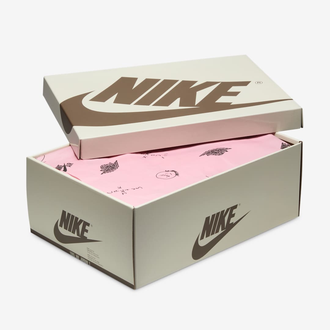 Air Jordan 1 Low OG X Travis Scott "Velvet Brown"