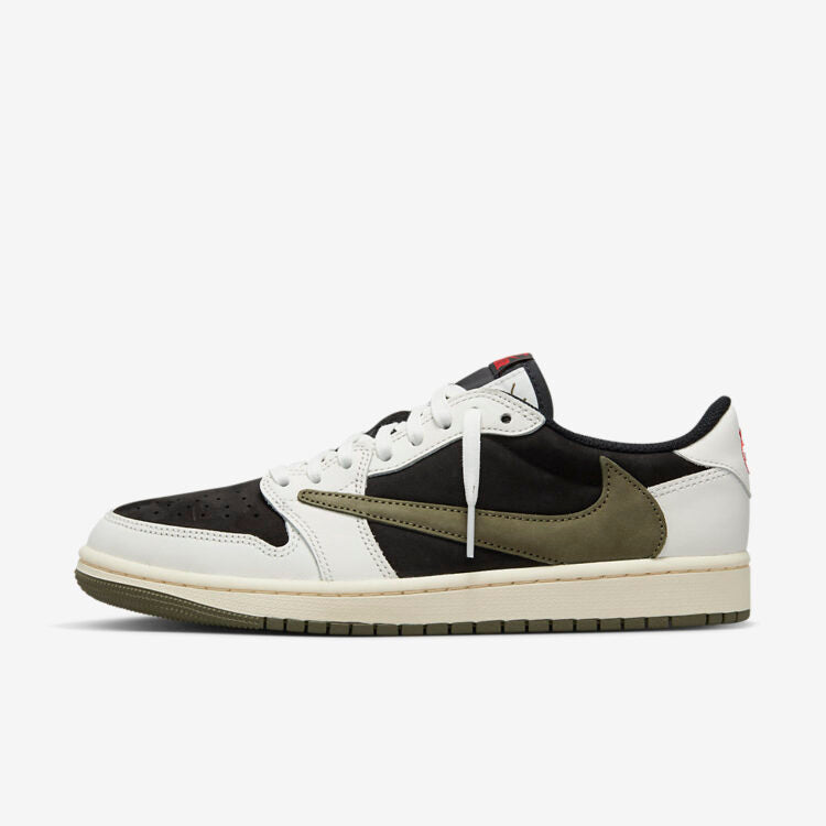 JORDAN 1 LOW X TRAVIS SCOTT "OLIVE" (DAMA)