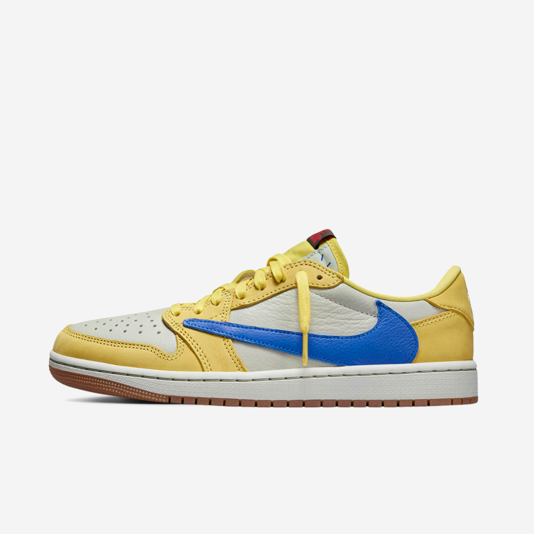 Air Jordan 1 Low X Travis Scott “Canary Yellow” womens