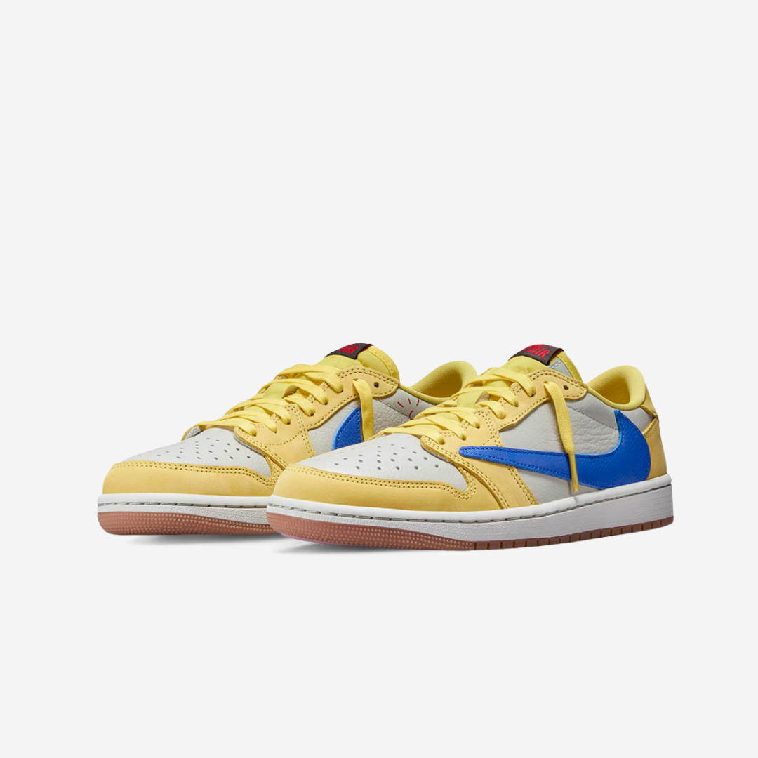 Air Jordan 1 Low X Travis Scott “Canary Yellow” womens