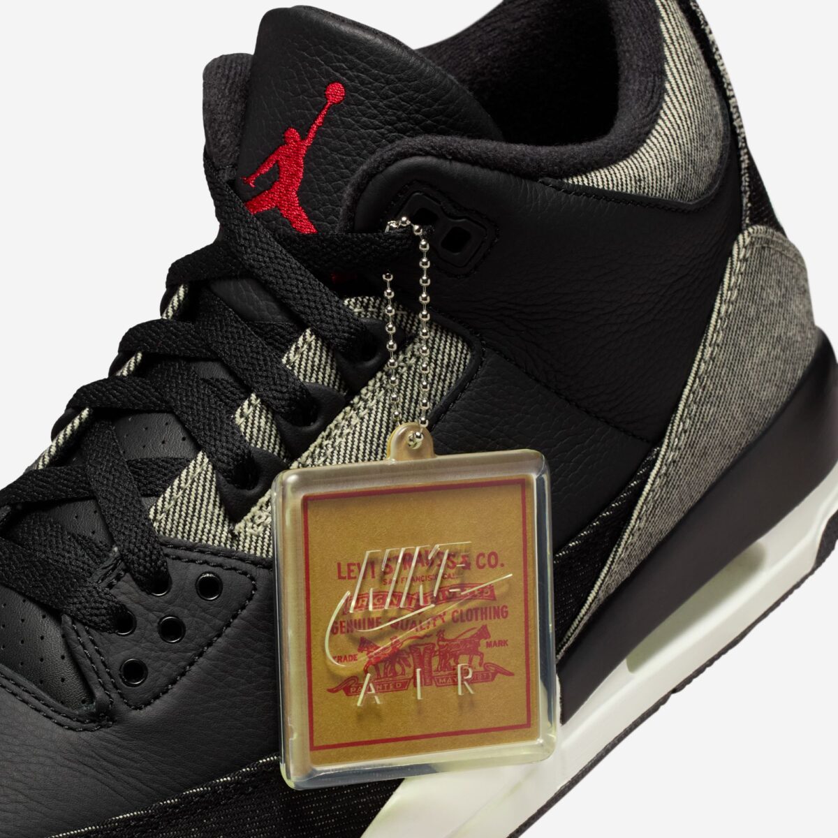 Jordan Retro 3 x Levis "Black Denim"